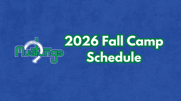 2026 Fall Camp Schedule